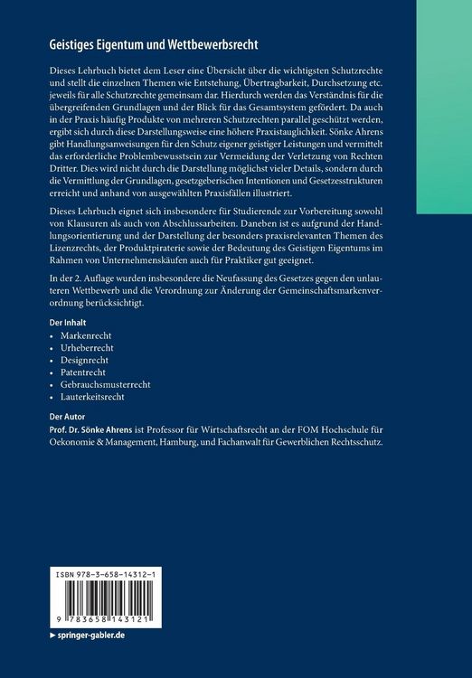 Produktbild: Geistiges Eigentum und Wettbewerbsrecht