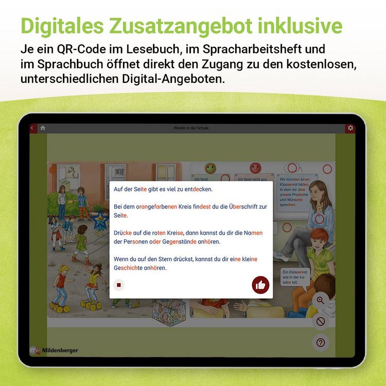 Produktbild: ABC der Tiere 3 Neubearbeitung &ndash; Sprachbuch silbierte Ausgabe