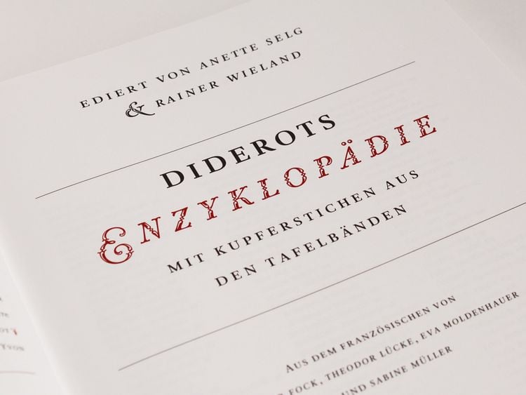 Produktbild: Diderots Enzyklop&auml;die