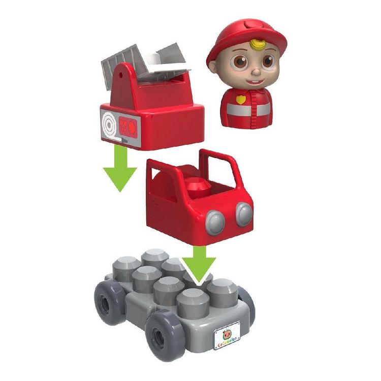 Produktbild: Cocomelon Build a Vehicle - Jj Firetruck