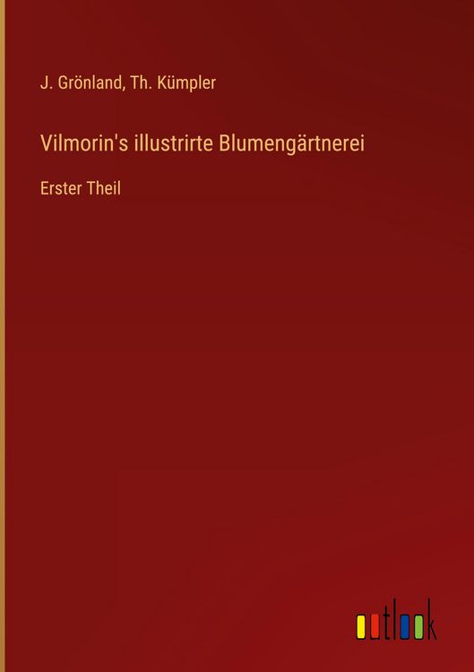 Produktbild: Vilmorin's illustrirte Blumeng&auml;rtnerei