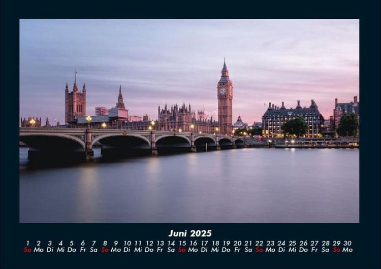 Produktbild: London - Impressionen 2025 Fotokalender DIN A4