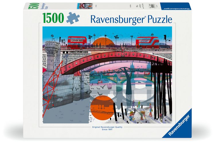 Produktbild: Erwachsenenpuzzle 1500 Teile - Das ist London