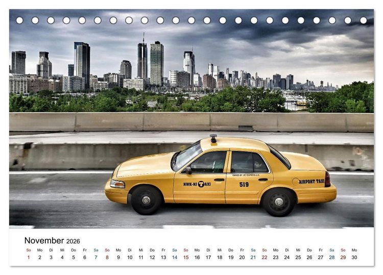 Produktbild: Meine Liebe New York (Tischkalender 2026 DIN A5 quer), CALVENDO Monatskalender