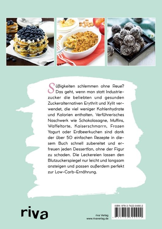 Produktbild: Zuckerfrei genie&szlig;en mit Erythrit und Xylit