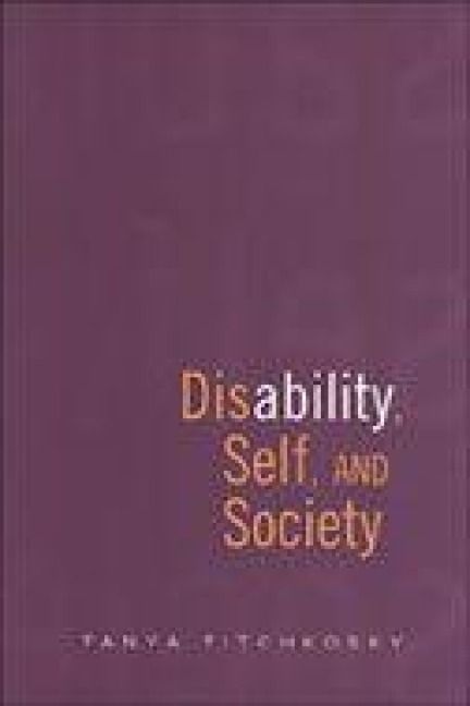 Produktbild: Disability, Self, and Society