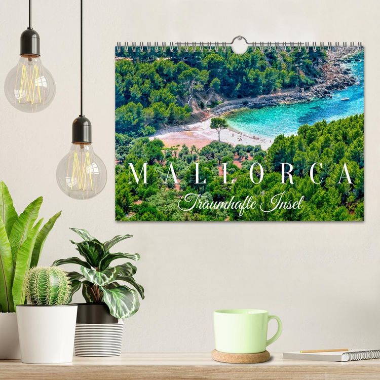 Produktbild: Mallorca Traumhafte Insel (Wandkalender 2026 DIN A4 quer), CALVENDO Monatskalender