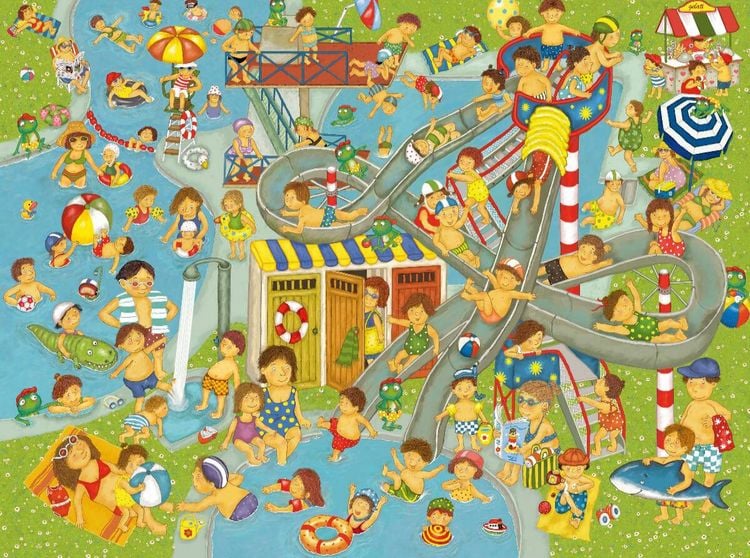 Produktbild: Im Schwimmbad (Puzzle)
