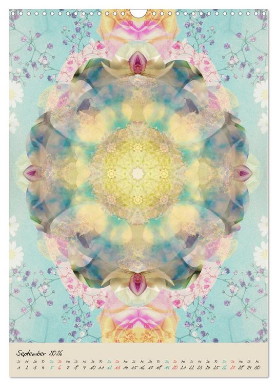 Produktbild: MANDALAS DES LICHTS (Wandkalender 2026 DIN A3 hoch), CALVENDO Monatskalender