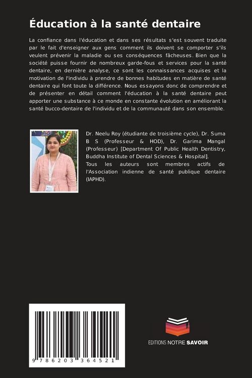 Produktbild: &Eacute;ducation &agrave; la sant&eacute; dentaire