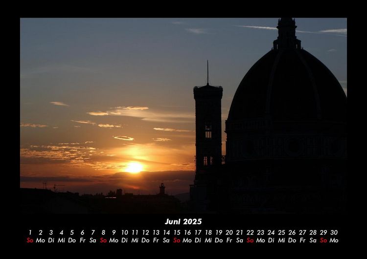 Produktbild: Sonnenuntergang 2025 Fotokalender DIN A3