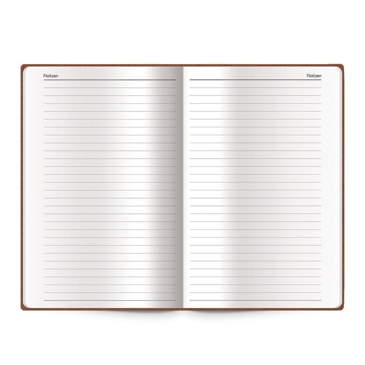 Produktbild: Tr&ouml;tsch Adressbuch Soft Touch Slim Braun