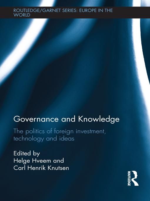 Produktbild: Governance and Knowledge