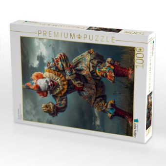 Produktbild: CALVENDO Puzzle Sprung in die Wolken | 1000 Teile Lege-Gr&ouml;&szlig;e 64x48cm Foto-Puzzle f&uuml;r gl&uuml;ckliche Stunden
