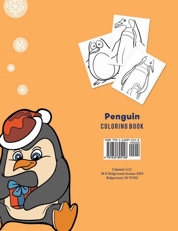 Produktbild: Penguin Coloring Book