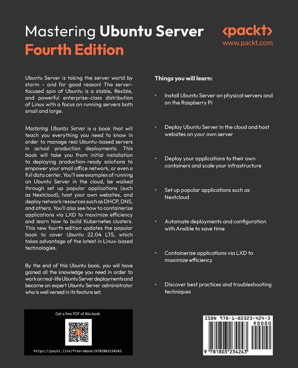 "Mastering Ubuntu Server - Fourth Edition" von Jay Lacroix Buch auf ...