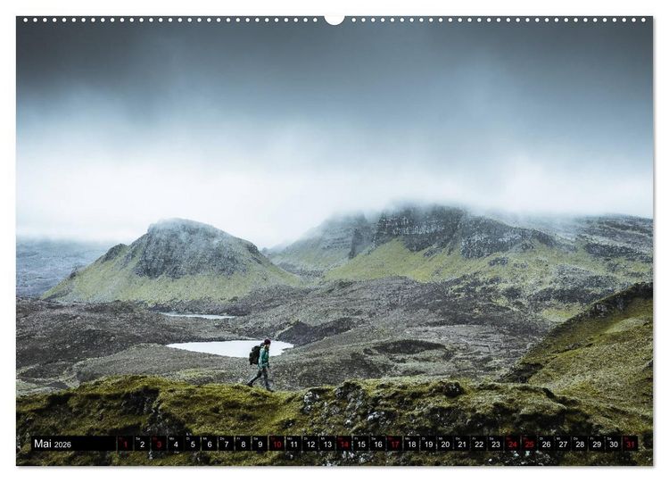 Produktbild: Isle of Skye - so sch&ouml;n kann schlechtes Wetter sein (hochwertiger Premium Wandkalender 2026 DIN A2 quer), Kunstdruck in Hochglanz