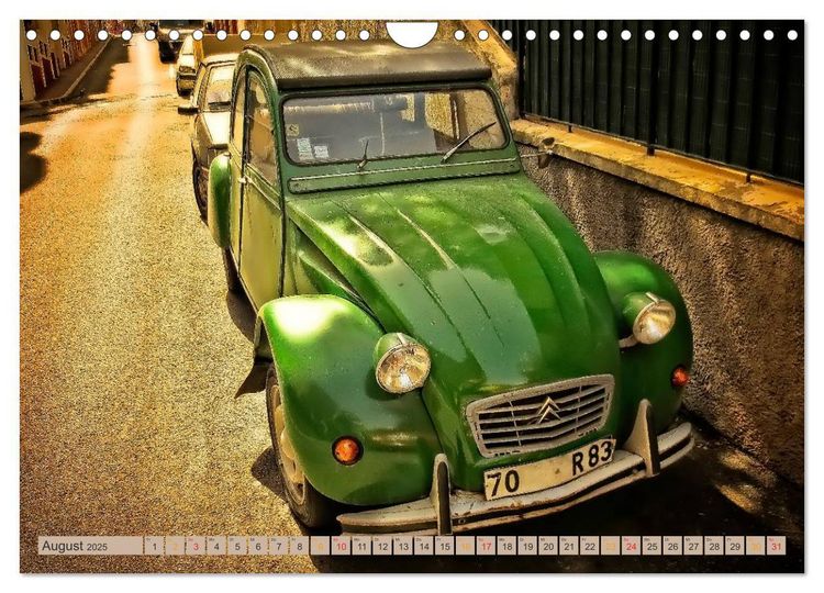 Produktbild: Citro&euml;n 2CV - die Ente (Wandkalender 2025 DIN A4 quer), CALVENDO Monatskalender