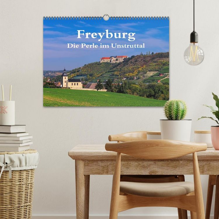 Produktbild: Freyburg - Die Perle im Unstruttal (Wandkalender 2026 DIN A3 quer), CALVENDO Monatskalender