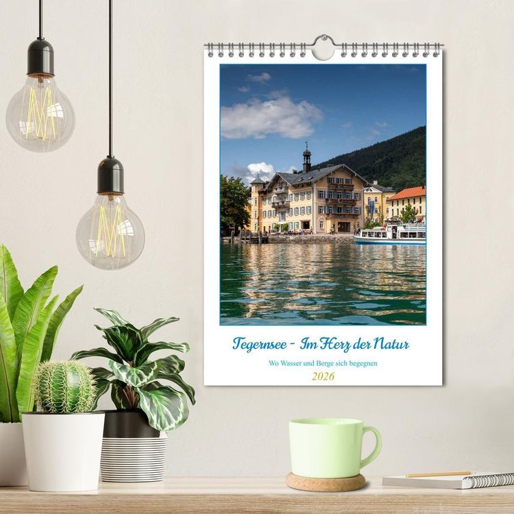 Produktbild: Tegernsee - Im Herz der Natur (Wandkalender 2026 DIN A4 hoch), CALVENDO Monatskalender