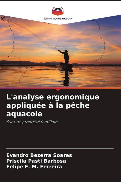 Produktbild: L'analyse ergonomique appliqu&eacute;e &agrave; la p&ecirc;che aquacole
