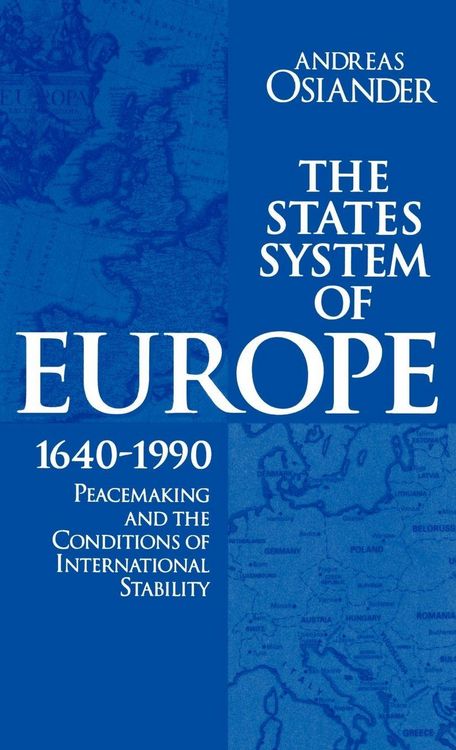 Produktbild: The States System of Europe, 1640-1990