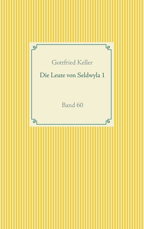 Produktbild: Die Leute von Seldwyla 1