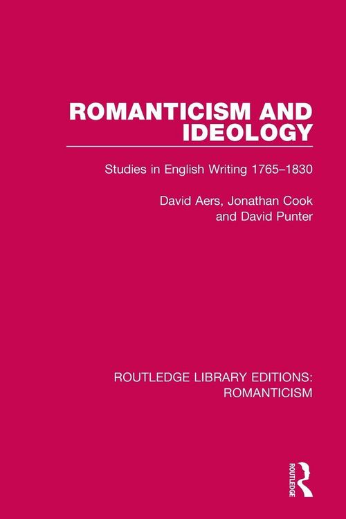 Produktbild: Romanticism and Ideology
