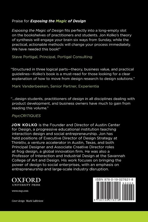 Produktbild: Exposing the Magic of Design
