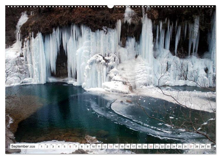 Produktbild: Winterm&auml;rchen Landschaften im Schnee (hochwertiger Premium Wandkalender 2026 DIN A2 quer), Kunstdruck in Hochglanz