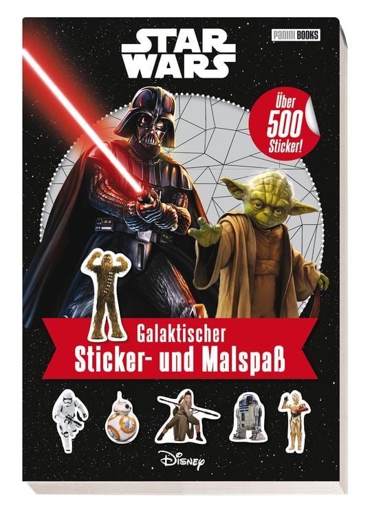 Produktbild: Star Wars: Galaktischer Sticker- und Malspa&szlig;