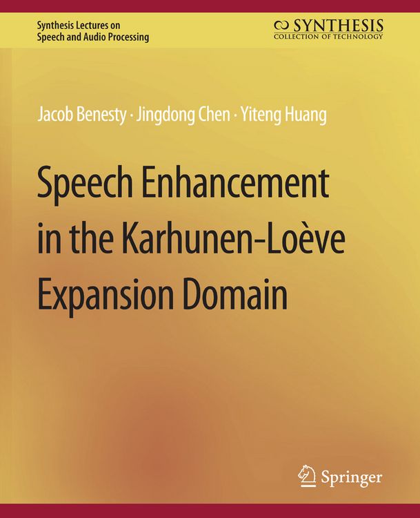 Produktbild: Speech Enhancement in the Karhunen-Loeve Expansion Domain