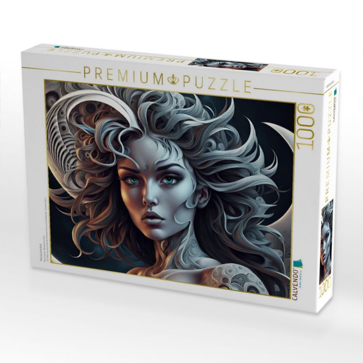 Produktbild: CALVENDO Puzzle Mondsch&ouml;nheit | 1000 Teile Lege-Gr&ouml;&szlig;e 64x48cm Foto-Puzzle f&uuml;r gl&uuml;ckliche Stunden