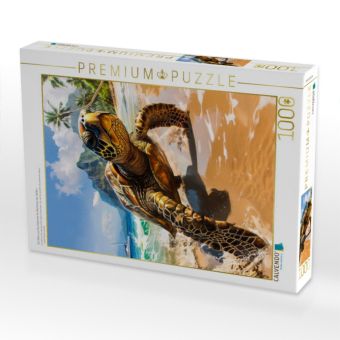 Produktbild: CALVENDO Puzzle Ein Motiv aus dem Kalender Im Rhythmus der Wellen | 1000 Teile Lege-Gr&ouml;&szlig;e 64x48cm Foto-Puzzle f&uuml;r gl&uuml;ckliche Stunden