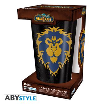 Produktbild: ABYstyle - World Of Warcraft Alliance Xl-Glas- 400 ml
