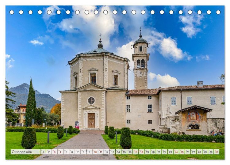 Produktbild: Riva del Garda Impressionen vom Gardasee (Tischkalender 2026 DIN A5 quer), CALVENDO Monatskalender