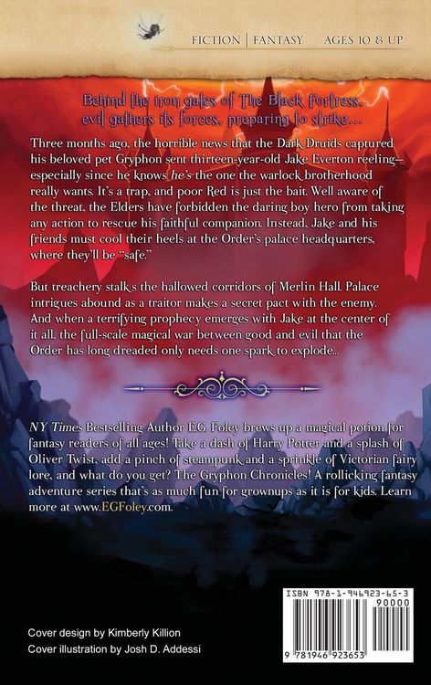 Produktbild: The Black Fortress (The Gryphon Chronicles, Book 6)