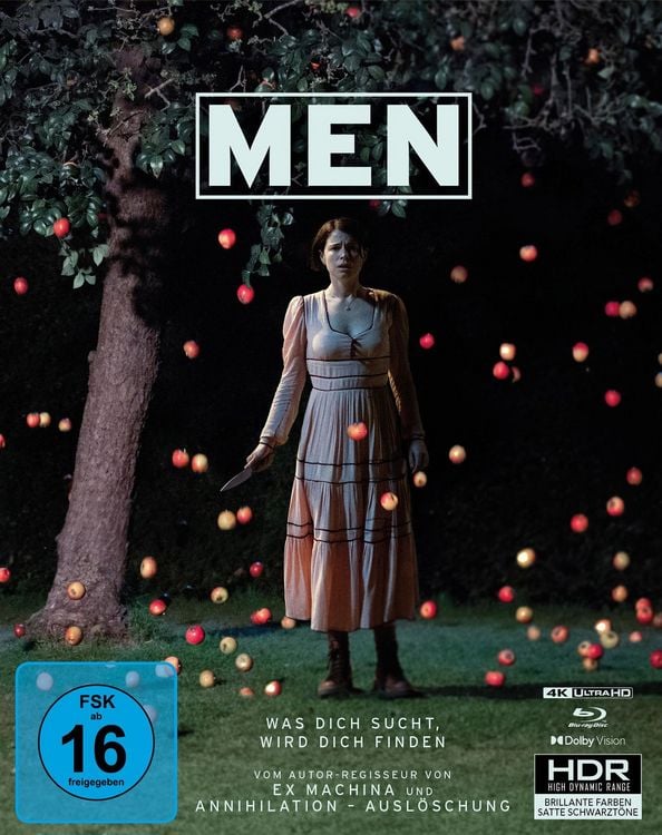 Produktbild: Men - Was dich sucht, wird dich finden - Mediabook - Cover A (4K Ultra HD) (+ Blu-ray)