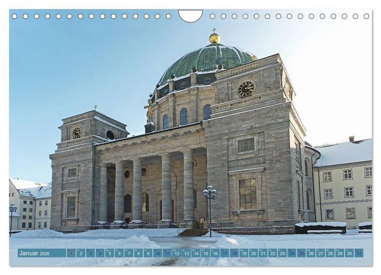 Produktbild: St. Blasien - Dom- und Kurstadt (Wandkalender 2026 DIN A4 quer), CALVENDO Monatskalender