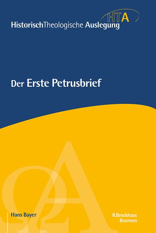 Produktbild: Der Erste Petrusbrief