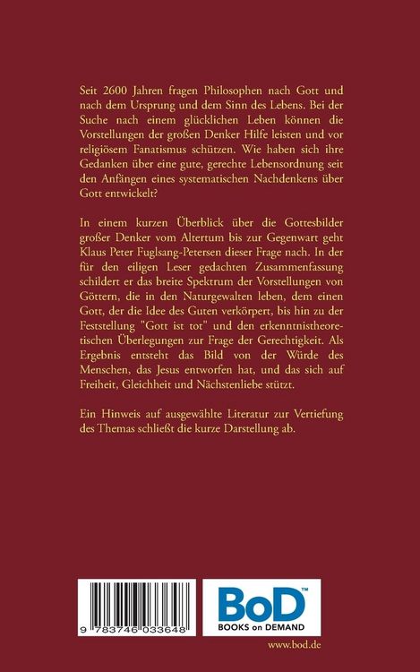 Produktbild: Die Gottesbilder gro&szlig;er Denker