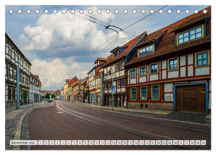 Produktbild: Halberstadt Impressionen (Tischkalender 2026 DIN A5 quer), CALVENDO Monatskalender
