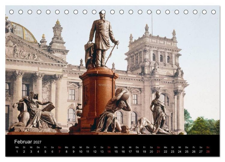 Produktbild: Berlin um 1900 (Tischkalender 2027 DIN A5 quer), CALVENDO Monatskalender