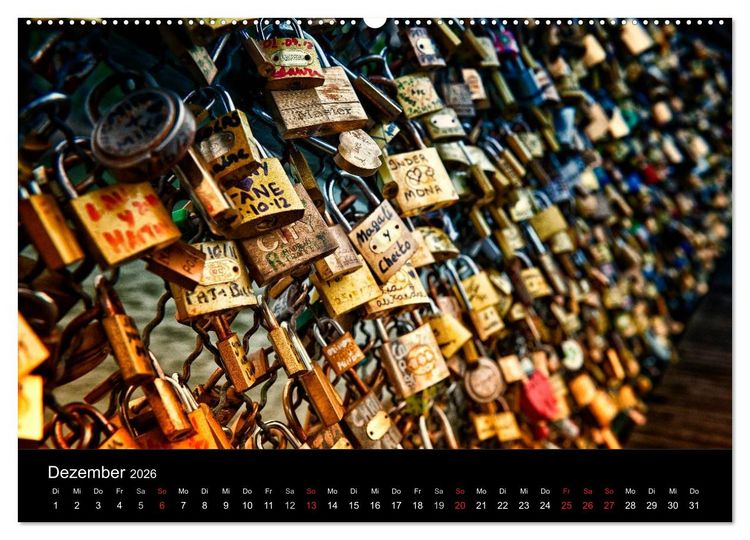 Produktbild: Paris - Impressionen einer Weltstadt (hochwertiger Premium Wandkalender 2026 DIN A2 quer), Kunstdruck in Hochglanz