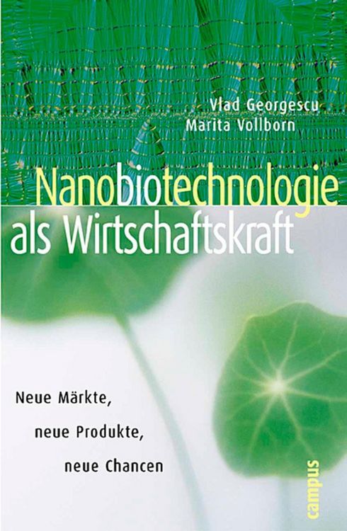 Produktbild: Nanobiotechnologie als Wirtschaftskraft