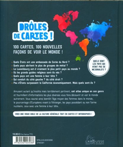 Produktbild: Dr&ocirc;les de cartes ! : le monde comme vous ne l'avez jamais vu