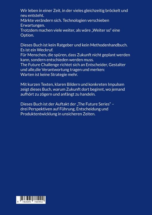 Produktbild: The Future Challenge