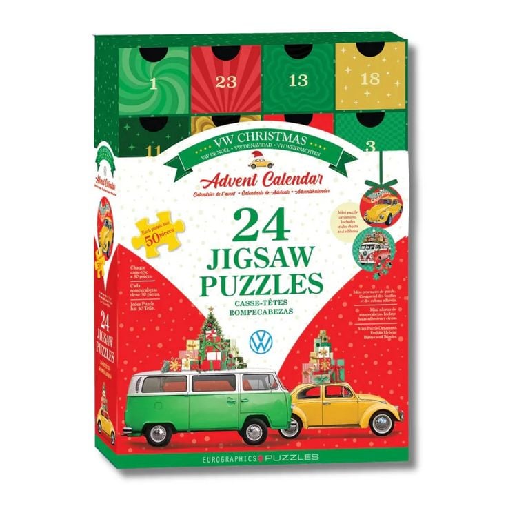 Produktbild: VW Christmas - Puzzle Advent Calendar