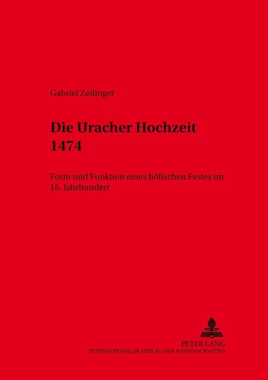 Produktbild: Die Uracher Hochzeit 1474