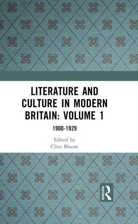 Produktbild: Literature and Culture in Modern Britain: Volume 1